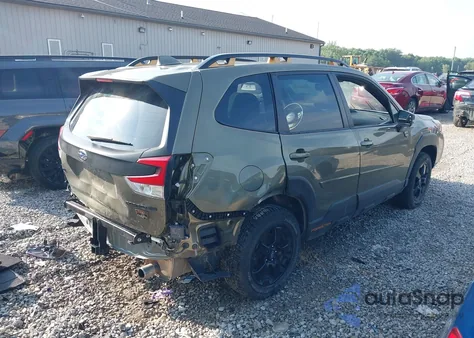 2022 Subaru Forester Wilderness из США, поврежденный, VIN JF2SKAMCXNH525719